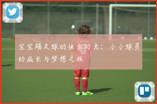 宝宝踢足球的快乐时光：小小球员的成长与梦想之旅