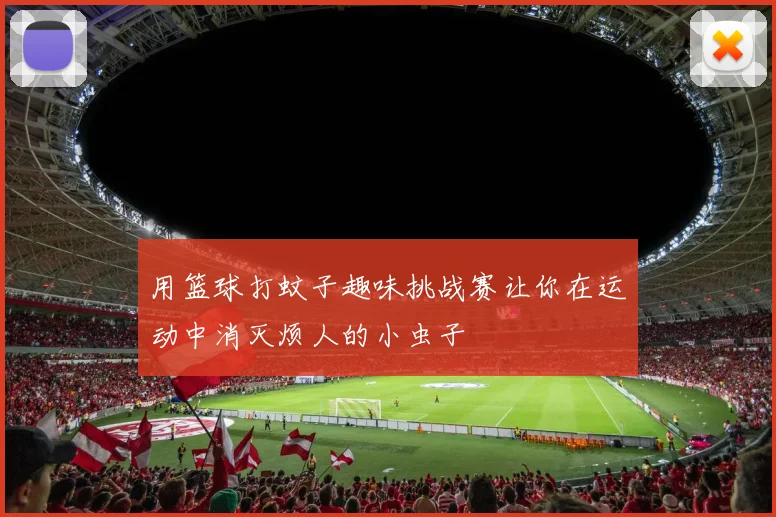 用篮球打蚊子趣味挑战赛让你在运动中消灭烦人的小虫子